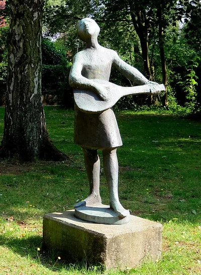 Lautenspielerin