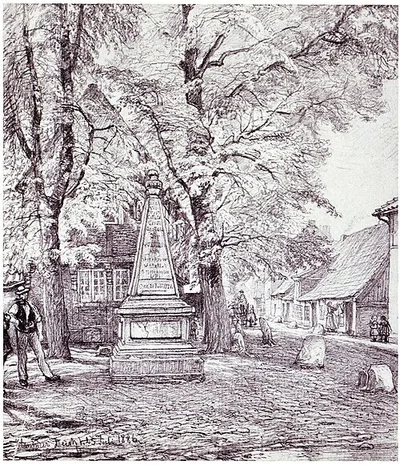 Denkmal für die Flut von 1771