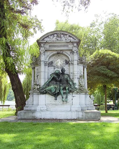 Monument à Charles De Coster - Monument voor Charles De Coster