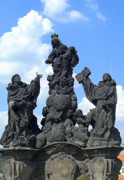 Madona se svatými Dominikem a Tomášem Akvinským