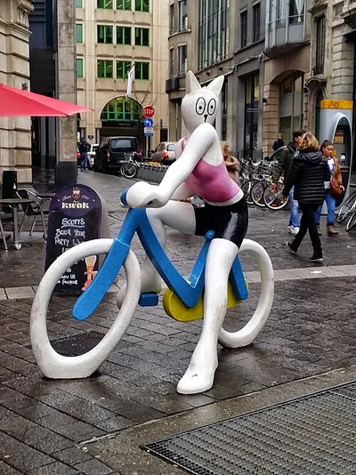 La cycliste - De fietster