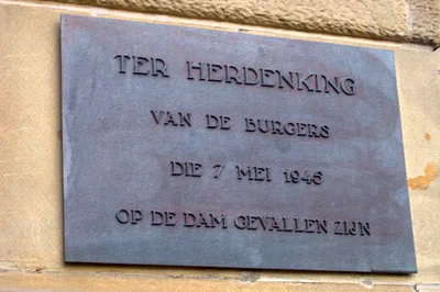 Plaquette 7 mei 1945