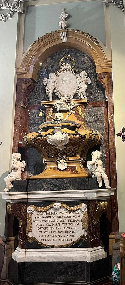 Sepulcro de Bárbara de Braganza