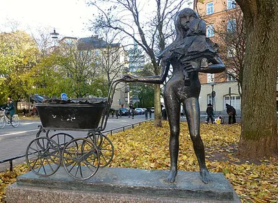 Jannica och dockvagnen