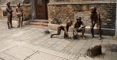 A Pál utcai fiúk szobra