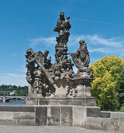 Madona se svatým Bernardem