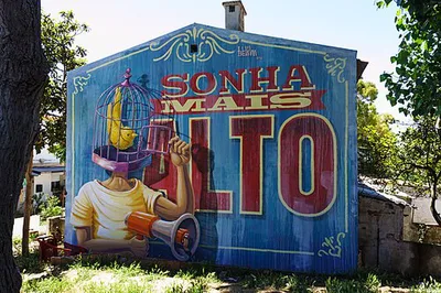 Mural Sonha Mais Alto