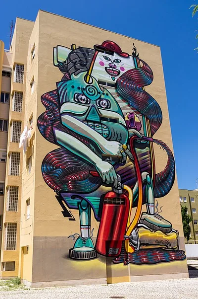 Mural by Spok Brillor (MURO 2016)