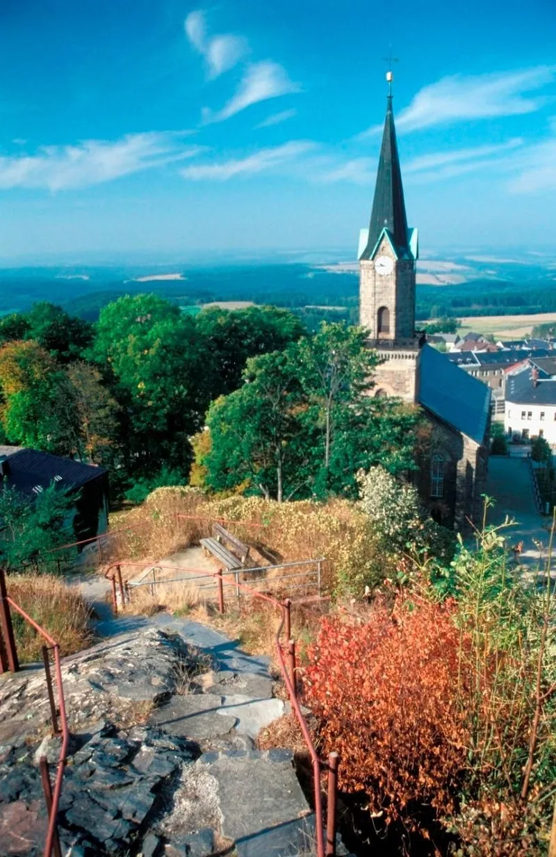 TagesTour Kammweg 30 Bergbauhistorische Wanderung im Bergbaugebiet Streugrün 7km
