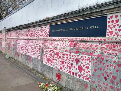 National Covid Memorial Wall
