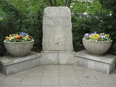 Gedenkstein für die Opfer des Stalinismus