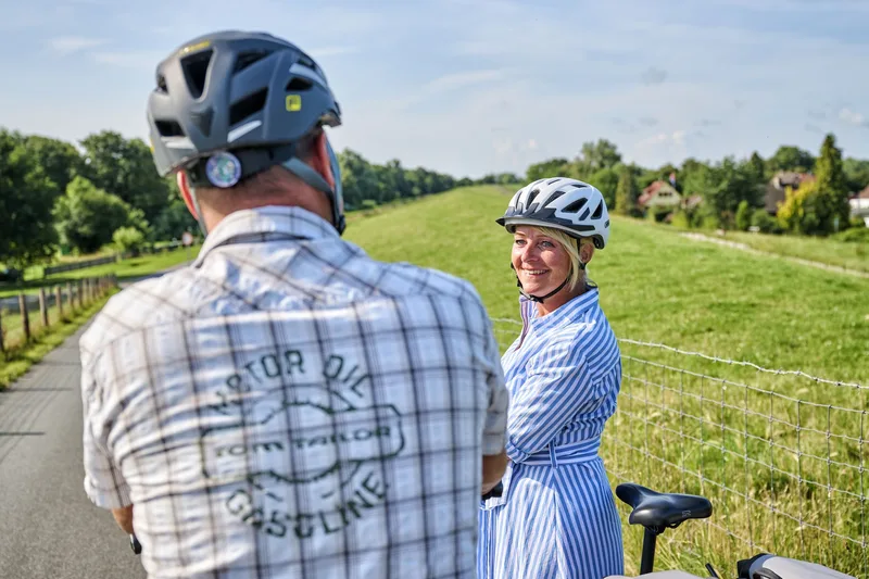Weser-Radweg - Abschnitt Wesermarsch