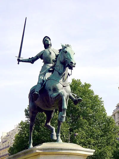Statue équestre de Jeanne D'Arc