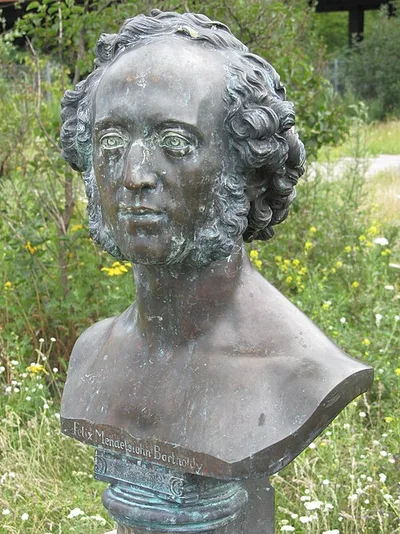 Felix-Mendelssohn-Büste