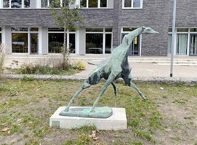 Laufende Giraffe