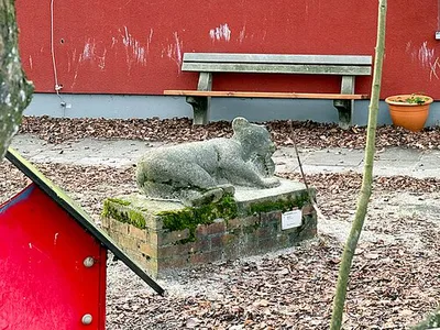 Liegender Bär