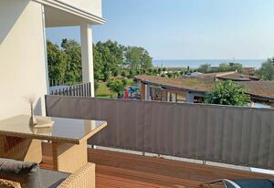 F: Villa Düne Whg. 14 mit Balkon/Meerblick & Sauna