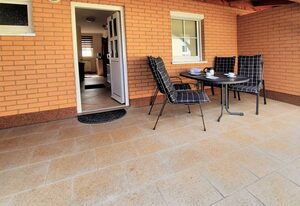 Bungalow Nr. 9 & 10 Fahrradboxen verschließbar vorhanden! – Bungalow 10, Fahrradbox verschließbar vorhanden!