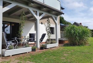 Ferienwohnung Smilla in Sellin – Smilla: 45m², 2-Raum, 4 Pers., Terrasse, Garten, Hund