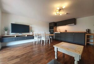 Ferienwohnung Smilla in Sellin – Smilla: 45m², 2-Raum, 4 Pers., Terrasse, Garten, Hund