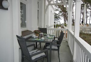 Villa Gudrun Strand-App. 551 Balkon seitl. Meerbl. – App.  mit 1 SZ und Schlafsofa - Aufbettung 3./4. P.