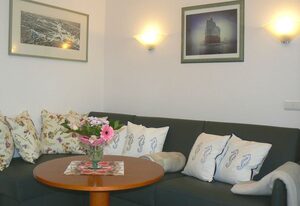 Villa Gudrun Strand-App. 551 Balkon seitl. Meerbl. – App.  mit 1 SZ und Schlafsofa - Aufbettung 3./4. P.