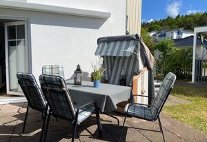 Ferienappartement mit Seeblick – In der Villa Columba in Sellin