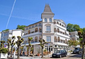 Ferienwohnung mit Balkon und Strandkorb (10) Villa Sonneck – Ferienwohnung mit schönen großen Balkon (10)