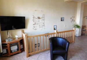 Maisonette Seelotse mit Hafenblick in hist. Seelotsenstation – Appartement mit 1 SZ und Schlafsofa - Aufbettung 3./4. P.