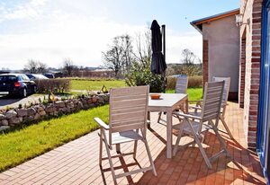 Ferienhaus zum Boddenstrand mit Kamin
