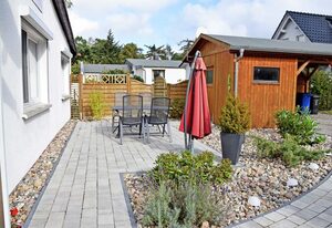Baaber Ferienhaus mit Terrasse und Kamin