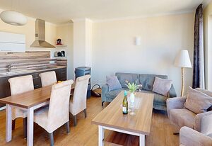 Residenz Villa Ostsee – OST-04 - Ferienwohnung mit 2 Balkonen, Kamin und Sauna
