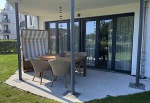 F: Villa Düne Whg. 42 Baaber Strand mit Terrasse & Sauna