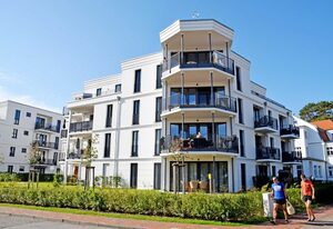 Ferienwohnung Vier Jahreszeiten mit Meerblick und Balkon