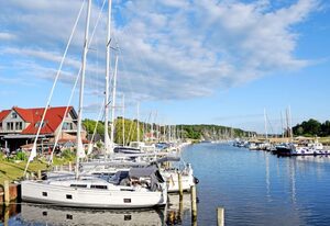 Ferienwohnung mit Seeblick am Hafen in Seedorf (Haus 3)