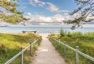 Villa Strandidyll Ap. 10, Balkon mit Meerblick – A.2.1, Apartment 10 / 2-Raum, 2 Balkone, Meerblick,