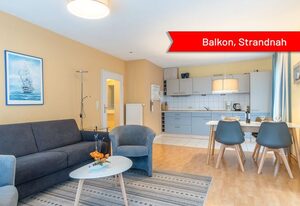 Villa Strandidyll Neubau Ferienwohnung E4 – Apartment E4 / 2 - Raum - Apartment mit Balkon