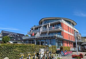 Ferienwohnung Bellevue - Panoramablick auf Sund