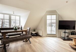 Villa Vogelsang Fewo 9 Küstenliebe, Strandkorb, Sauna – Apartment 9, 3-Raum Fewo, Balkon