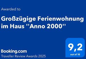 Großzügige Ferienwohnung im Haus ''Anno 2000''