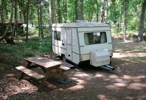 DDR KULTWOHNWAGEN DIREKT AM STRAND - Nonnevitz auf Rügen – DDR KULTWOHNWAGEN 1