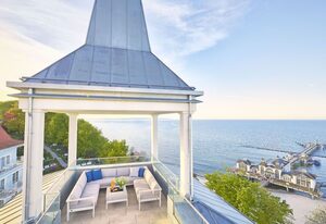 FIRST Sellin | Penthouse Meerblick + SPA