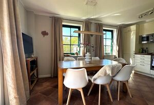 Strandhaus am Höft - exklusiver Privatstrand vor dem Haus – Strandhaus am Höft mit Sauna