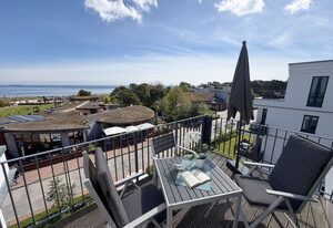 F: Villa Düne Whg. 19 Penthouse mit 2 Balkonen & Meerblick
