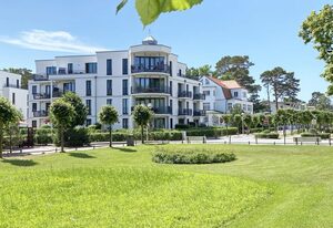 F: Villa Düne Whg. 19 Penthouse mit 2 Balkonen & Meerblick