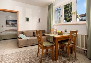 Fewo 2 Marineblau: Modernes Studio in Binz, Strandnah – Fewo Marineblau