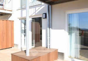 Ferienwohnung OstseeGlück mit Terrasse und Seeblick – Ferienappartement