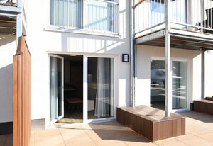 Ferienwohnung OstseeGlück mit Terrasse und Seeblick – Ferienappartement