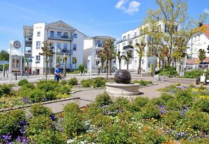 Ferienwohnungen im Haus Ida im Ostseebad – 02 Ferienwohnung Ida mit Balkon und Strandkorb  B
