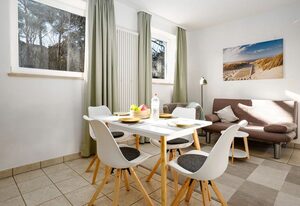 Fewo 1 Himmelblau: Modernes Studio in Binz, Strandnah – Fewo Himmelblau